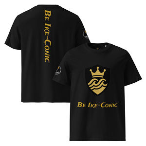 เสื้อยืดสไตล์สตรีท Crown Currents พร้อมโลโก้พิมพ์ 3 มิติ ระบายอากาศได้ดี และพิมพ์ลายสกรีน น้ำหนักผ้า 240 กรัม - Product Image 1