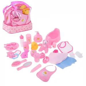 Das meist verkaufte Geschenk für Mädchen Baby puppe Zubehör Spielzeug puppe für Baby mit Baby puppen kleidung