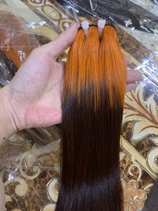 Couleur chaude Transparent Lace Front Vietnamien Remy Extensions de Cheveux Doux Naturel Italien Curl Naturel Vague Style Fermeture pour les Femmes - Product Image 5