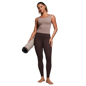 Leggings pour femmes à taille haute, respirants, en tricot, extensibles, pour yoga, entraînement, gym, fitness, vêtements de sport, séchage rapide - Product Image 6