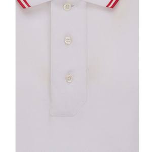 Etiqueta privada Cómodo de gran tamaño para hombre para camiseta Polo Patrón sólido Tejido de punto - Product Image 4