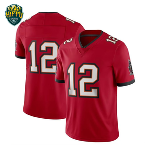 Camiseta de fútbol de Rugby personalizada de alta calidad, tela transpirable de poliéster 100%, Material duradero y de secado rápido - Product Image 5