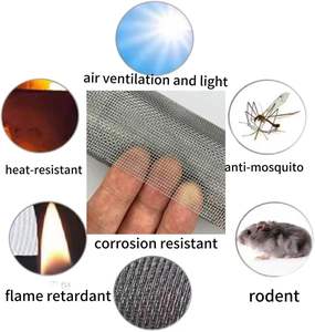 Mallas Mosquiteras Personalizables de Acero Inoxidable Negro para Puertas y Ventanas, Diseño Moderno y Elegante - Product Image 6