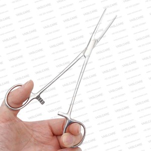 Pinces hémostatiques en acier inoxydable Vaslcare Instruments de chirurgie ORL manuelle pour chirurgie des artères des porcs et des bovins - Product Image 3