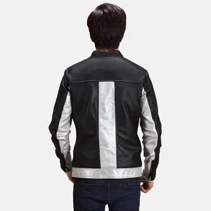 Slim Fit Cafe Racer <b>Jacket</b> - Product Image 3