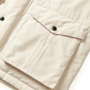 เสื้อแจ็กเก็ตผู้ชายกันน้ำและกันลมเสื้อแจ็กเก็ตสไตล์แคนาดาสำหรับ2025ใส่ในฤดูหนาวโลโก้แบบพิเศษ - Product Image 4