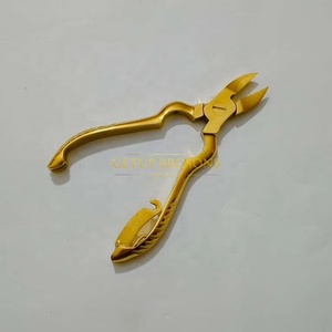 Best Gold <b>Cuticle</b> Nail Nipper Stainless Steel Customized Logo Color Beauty <b>Tool</b> Finger New Beauty Salon GETUP BROSONS IMPEX - Product Image 1