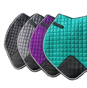 SHEMAX 2024 personnalisé haute qualité équitation équestre Estrella étincelle luxe contact étroit tapis de selle - Product Image 4