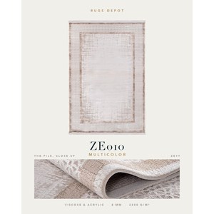 พรมวิสโคสและอะคริลิกแบบขายส่ง รุ่น ZETT ZE010 หลายสี ผลิตด้วยเครื่องจักร พรมตุรกี สำหรับห้องนั่งเล่น โครงการโรงแรม - Product Image 2