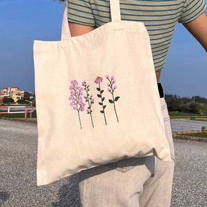 Bolso de lona de algodón pesado 100% de la mejor calidad, bolso de hombro de lona ecológico, compras, sostenible, reutilizable, de alta calidad - Product Image 3