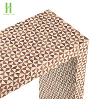 BEST-SELLER Table basse de style moderne et luxueux, design artisanal, esthétique, avec incrustations en os, tabourets de console, ottomanes, en MOP/MDF, pour la maison