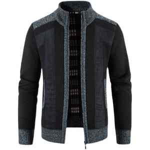 Chaqueta de béisbol Varsity para hombre, ropa de calle de lona de corte holgado, prendas de vestir informales de invierno con diseño sin cuello para hombres y mujeres - Product Image 2