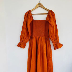 ชุดแม็กซี่เดรสผ้าคอตตอนสำหรับสตรีชุดเดรสผ้าคอตตอนสำหรับปาร์ตี้ชายหาดงานแต่งงานงานปาร์ตี้ดูมีสไตล์น่ารัก - Product Image 1