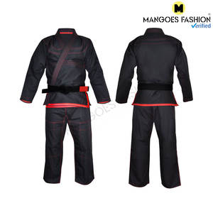 Kimono de judo et de jiu-jitsu en coton 100% à séchage rapide haute performance, ensembles avec logo personnalisé, meilleurs vêtements de sport d'arts martiaux cousus, combat - Product Image 6