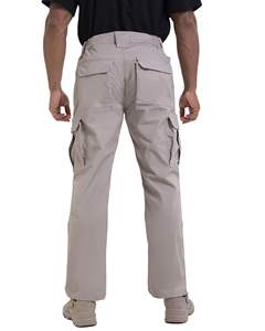 Pantalon de voyage multi-poches pour hommes Pantalon cargo imperméable et ample pour la pêche et l'alpinisme Pantalon de randonnée en gros - Product Image 2