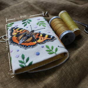 Sac en lin brodé à la main avec broderie de différentes couleurs sac à dos en lin 100% doux lavé OEM fabriqué au Vietnam - Product Image 4