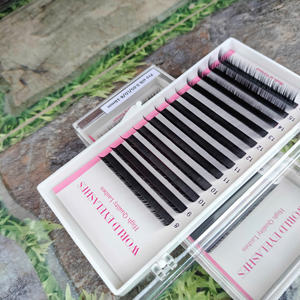 ถาดต่อขนตาปลอมแบบเส้นใยขนแคชเมียร์น้ำหนักเบาสไตล์เกาหลี - Product Image 4