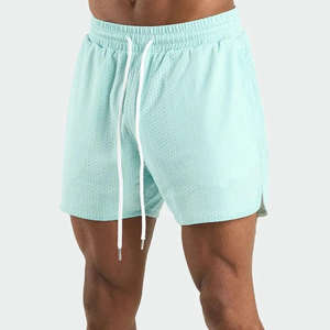 Pantalones cortos deportivos de secado rápido personalizados para hombres, pantalones de playa transpirables para correr para adolescentes, temporada de verano - Product Image 1
