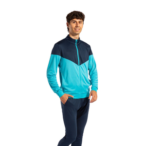 Wholesale Customized Logo Men's Plus Size Winter Pullover Fleece Jogger Tracksuit 100% Cotton Breathable Quick Dry 2 in 1 Design - Product Image 1