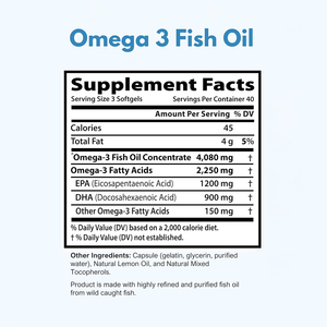 Aceite de Pescado <span class=keywords><strong>Omega</strong></span> <span class=keywords><strong>3</strong></span> OEM para la Salud del Corazón, Cerebro y Ojos, Cápsulas de Gel Suave de Marca Privada OEM, <span class=keywords><strong>Alta</strong></span> Concentración de EPA y DHA, Probado por Terceros - Product Image 2