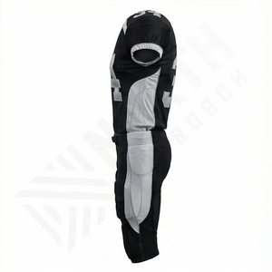 Uniforme de Fútbol Americano Personalizado de Alta Calidad, Uniforme de Equipo de Club de Entrenamiento Transpirable, Ropa Deportiva de Manga Corta para Equipos - Product Image 3