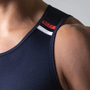 Camisetas de Gimnasio Personalizadas de Verano para Hombre, Secado Rápido, Transpirables, Deportivas, de Punto, Estilo Casual, Impresión por Sublimación - Product Image 2