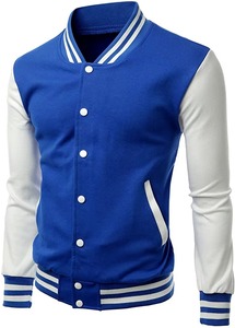 Veste de baseball sur mesure de qualité supérieure fabriquée au Pakistan, tissu de la meilleure qualité, 100% manches en cuir, broderie en chenille, dernier design - Product Image 3