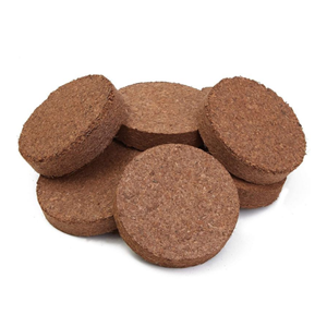 Discos de Fibra de Coco Sostenibles para Jardinería y Paisajismo - Product Image 1