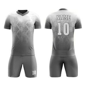 Fabricación de fábrica al por mayor personalizado secado rápido fútbol kits de fútbol uniforme conjunto de fútbol Jersey conjunto uniforme de fútbol - Product Image 4
