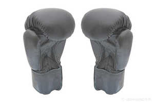 ถุงมือชกมวยทำจากหนัง PU โลโก้ออกแบบได้ตามต้องการ - Product Image 5