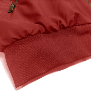 แจ็กเก็ตบอมเบอร์สำหรับผู้ชายแจ็คเก็ตเบสบอลมีซิปเต็มไซส์พิเศษปักโลโก้ได้ตามต้องการ - Product Image 2