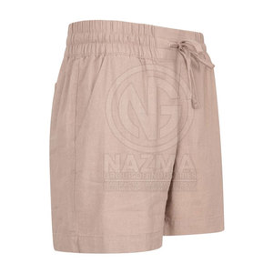 Shorts Casuales de Alta Calidad para Mujer con Cierre de Cordón, Transpirables, 100% Algodón - Los Shorts Más Vendidos para Adultos - Product Image 2