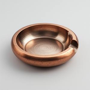 Rustic Handmade Aluminum Cigar Ashtray with Round Shape Eco-Friendly & Durable Design for Heritage Home Decor - Product Image 6