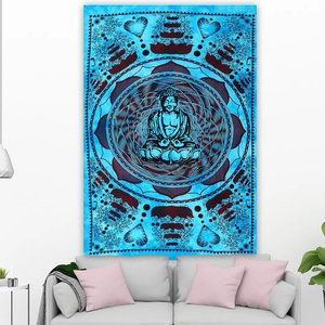 Meilleur prix de gros Mandala tapisserie Hippie plage tenture murale tapisserie pour salon et chambre à coucher - Product Image 1