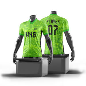 Maillots de football personnalisés pour hommes adultes, équipes universitaires et professionnelles, imprimés par sublimation, 100% polyester, noms et numéros d'équipe personnalisés, séchage rapide - Product Image 6