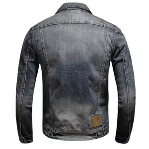 Veste en jean respirante élégante pour hommes Vêtements décontractés Prix de gros Vestes en jean pour hommes à vendre - Product Image 6