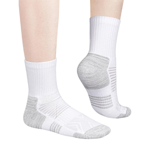 athletic <b>Socks</b> <b>mens</b> womenss Custom Logo Breathable Quick Dry Fabric Anti-Slip Features Crew Height OEM Bulk <b>for</b> Teams Clubs - Product Image 2