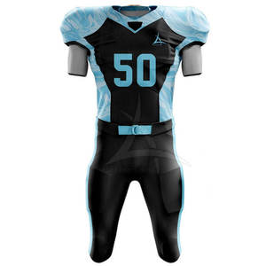 Nouvel uniforme de football américain tendance pour hommes adultes, respirant, à manches courtes, en tissu léger, conçu pour les entraînements et les matchs d'équipe - Product Image 2