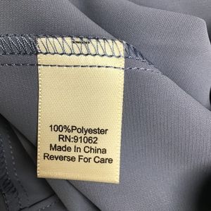 Standards & Practices Abito a fascia in Georgette Slate, Taglia 2X, Traspirante, Stile High Street, per Feste Estive, Alla Moda, Lunghezza maxi - Product Image 5