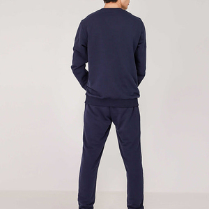 100% algodón 330gsm pulóver suéter OEM personalizar francés Terry Unisex Casual cuello redondo sudaderas de cuello redondo - Product Image 2