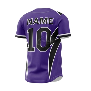 เสื้อเบสบอลพิมพ์ลายแบบซับลิเมชั่นสั่งทำใหม่ปี 2025 |   ชุดทีมผู้ใหญ่ชาย คุณภาพสูง โพลีเอสเตอร์ 100% รับผลิตตามแบบ (OEM) ขายส่ง - Product Image 5