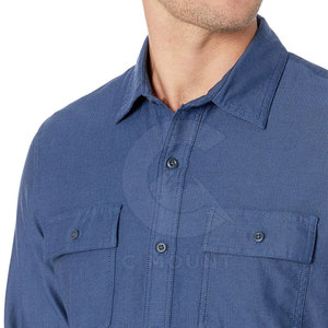 Camisas de vestir de hombre ligeras más vendidas, diseño personalizado con el último precio al por mayor - Product Image 5