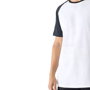 Conjunto de Camiseta y Pantalones Cortos de Poliéster/Algodón para Hombre, Corte Ajustado, Manga Corta, Verano, Casual, Transpirable - Product Image 4