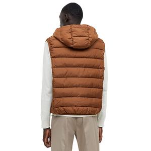 เสื้อแจ็คเก็ตแขนกุดผู้ชายแบบสวมใส่สบาย ดีไซน์หนา น้ำหนักมาก ลดราคาจากโรงงาน ออกแบบได้ตามต้องการ แบบเรียบง่าย - Product Image 6