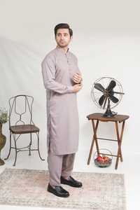 Collection Eid Wedding Punjabi, tissu respirant de haute qualité 206, coton/polyester, grande taille, décontracté, design islamique musulman pour hommes - Product Image 5