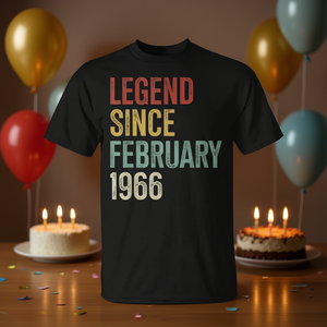 T-shirt per il 60° compleanno della leggendaria azienda: celebra 60 anni dall'aprile del 1966 - T-shirt promozionale premium - Product Image 3