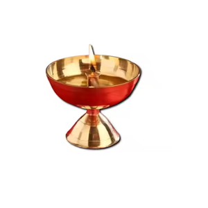 Handcrafted Deepak <b>Brass</b> Nandadeep Diya Latest Design Decor <b>Lantern</b> Handicraft for Wholesale - Product Image 2