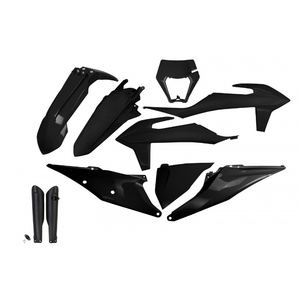 Per KTM 350 2020-Kit di plastica completa 2023 con porta fari neri accessori moto - Product Image 1