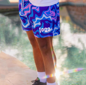 Unisex Adults Premium Quality Custom Fitness <b>Shorts</b> Quick-Dry Gym Workout Set Breathable Digital Print 100% Polyester All - Product Image 5