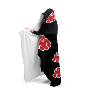 Couverture en polaire à sublimation tissée à capuche pour adulte, portable pour se prélasser sur le canapé et regarder des films, nuits d'hiver confortables. - Product Image 2